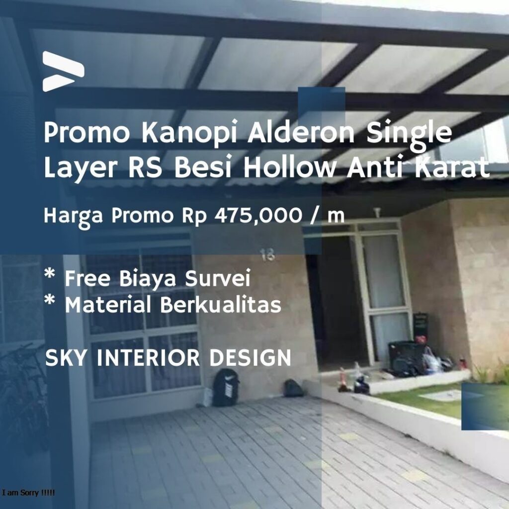 Kanopi Alderon RS Single Layer